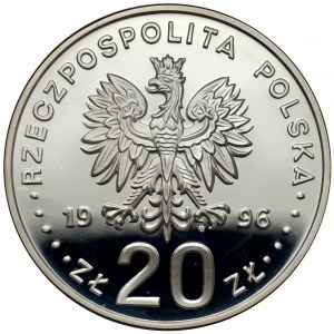20 Zloty 1996 - Das vierte Jahrhundert der Hauptstadt Warschau