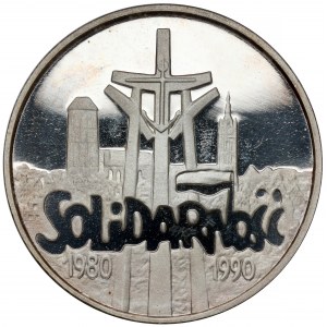 100.000 złotych 1990 Solidarność (mała)