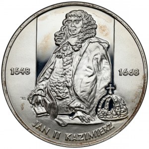 10 złotych 2000 Jan II Kazimierz - półpostać