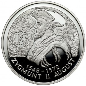 10 złotych 1996 Zygmunt II August - popiersie