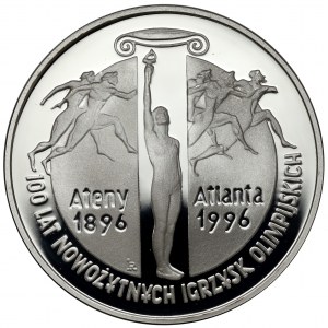 10 złotych 1995 - 100 lat Nowożytnych Igrzysk Olimpijskich Atlanta