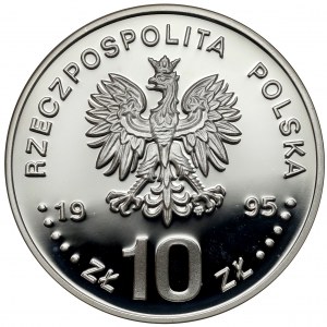 10 złotych 1995 - 100 lat Nowożytnych Igrzysk Olimpijskich Atlanta