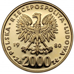 2.000 zl 1980 Bolesław I. Chrobry