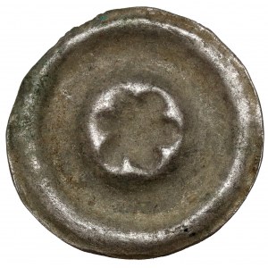 Brakteat - thick six-petal rosette