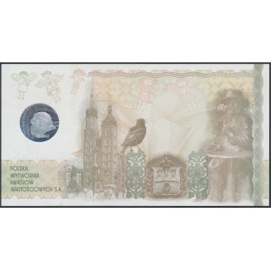 PWPW Krakow, hologram LARGE CIGRA 10, panorama blue