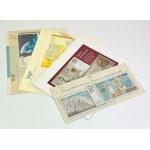 Sammler-Banknoten - Johannes Paul II., Slowakisch, Chopin und Skłodowska (4 St.)