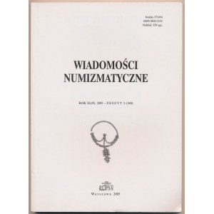 Wiadomości numizmatyczne 2005/2