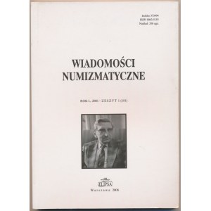 Wiadomości Numizmatyczne 2006/1