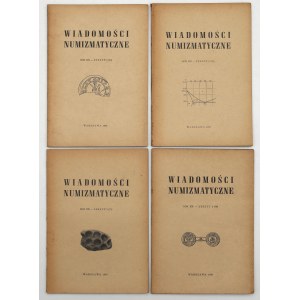 Wiadomości Numizmatyczne 1976 - kompletny rocznik