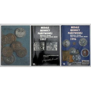 Medaillen der Staatlichen Münze 1979-1983, 1996-1997 (3 St.)