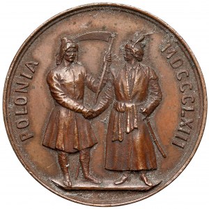 Medal Powstanie Styczniowe RÓWNOŚĆ ✶ WOLNOŚĆ... 1863