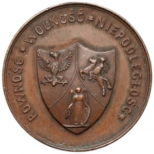 Medal Powstanie Styczniowe RÓWNOŚĆ ✶ WOLNOŚĆ... 1863