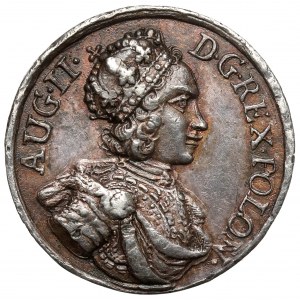 Augustus II the Strong, Medal (15.5mm) Leipzig Exhibition 1699