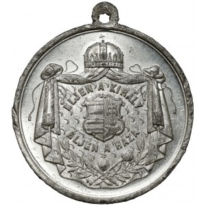 Ungarn, Medaille 1867 - Krönung von Franz Joseph I. in Budapest