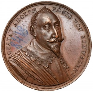 Szwecja, Medal 1832 - 200-rocznica śmierci Gustawa Adolfa