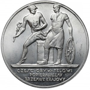 Medal Pamiątka z Powszechnej Wystawy Krajowej, Poznań 1929 - PIĘKNY