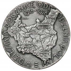 Medaille Allgemeine Landesausstellung Poznań 1929 - kleines SILBER