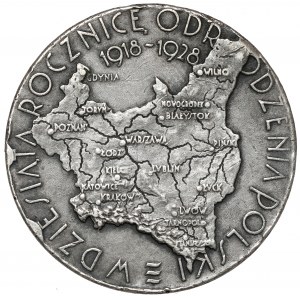 Medal General National Exhibition Poznań 1929 - small SILVER