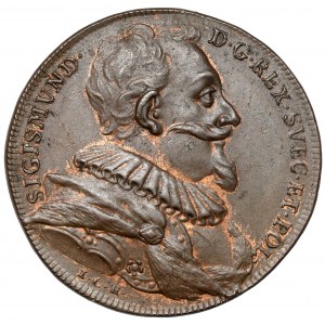 Schweden, Hedlinger Suite Medaille - Sigismund III Vasa