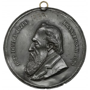 Medallion (50mm) Ignacy Joseph Kraszewski 1879