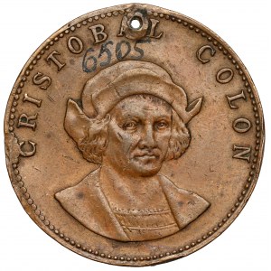 Spain, Medal - Christopher Columbus