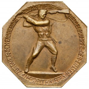 Austria, Franz Joseph I, Medal 1916 - 200 Jahre Kaiser Infanterie