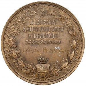 Medaille Akademie der Schönen Künste in Krakau 1895 - Dudek Maryan