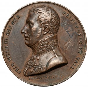 Niemcy, Medal 1814 - Zjednoczenie księstwa Neuenburg z Prusami