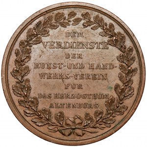 Deutschland, Friedrich IV., Medaille - für Verdienste um den Kunstgewerbeverein