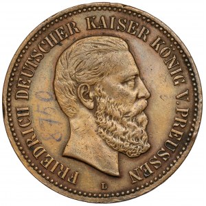 Germany, Frederick III, Medal 1888