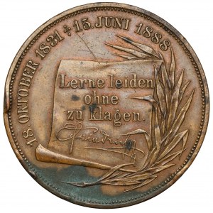 Niemcy, Fryderyk III, Medal 1888