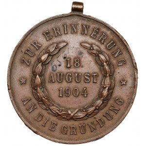 Niemcy, Medal 1904 - Zur Erinnerung an Die Grundung