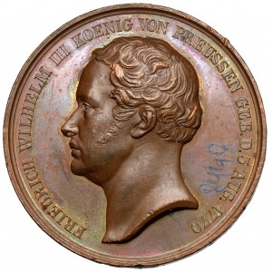 Niemcy, Medal 1840 - śmierć Fryderyka Wilhelma III