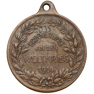 Deutschland, Medaille 1914 - Erster Weltkrieg / Vier Reiter der Apokalypse