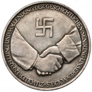 Deutschland, Medaille 1934 - Tod von Paul von Hindenburg
