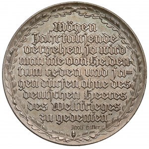 Deutschland, Drittes Reich, Medaille 1935 - Ehrung