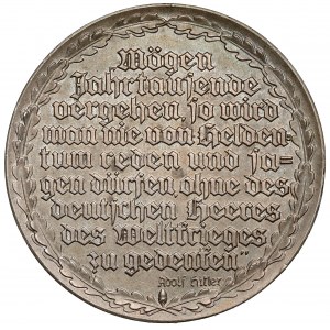 Niemcy, III Rzesza, Medal 1935 - cytat