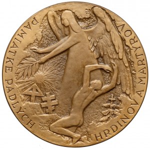 Slowakei, Medaille zum Gedenken an den Volksaufstand von 1944