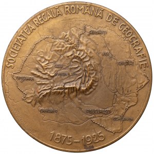 Rumunia, Medal 1925 - Societatea Regalâ Românâ de Geografie