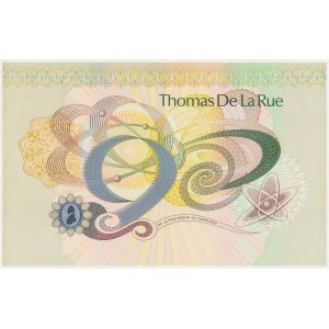 Thomas De La Rue, TestNote