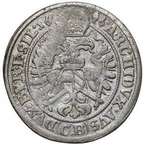 Schlesien, Leopold I., 3 krajcara 1696 CB, Brzeg