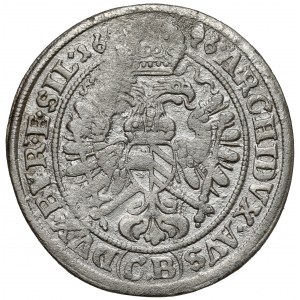 Silesia, Leopold I, 3 krajcary 1696 CB, Brzeg