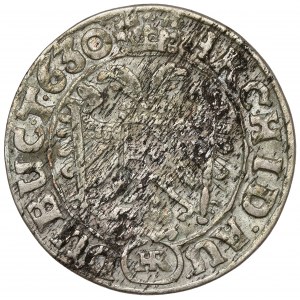 Schlesien, Ferdinand II, 3 krajcary 1630 HR, Wrocław