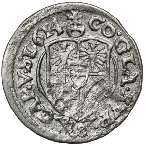 Śląsk, Karol II, 3 krajcary 1614, Oleśnica - BS