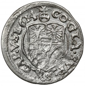 Śląsk, Karol II, 3 krajcary 1614, Oleśnica - BS