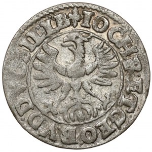 Schlesien, Jan Chrystian und Jerzy Rudolf, 3 krajcary 1618, Złoty Stok