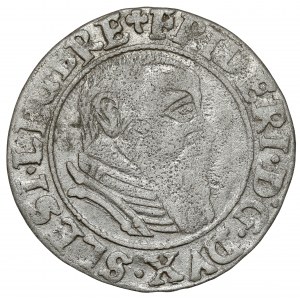 Schlesien, Friedrich II., Pfennig 1544, Legnica