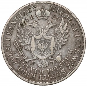 5 Polish zloty 1829 FH