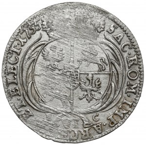August III. von Sachsen, Leipzig 1755 EG