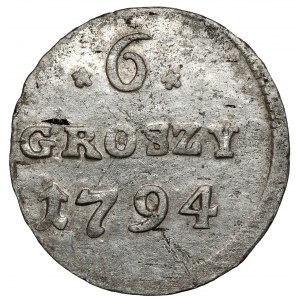 Poniatowski, 6 groszy 1794